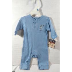 B.U.M. Baby Adrine-2 Sleeper Allure Blue (3 Months) - Listing B602
