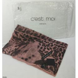C'est Moi Infinity Scarf (Animal Print/Pink) - Listing #B2149