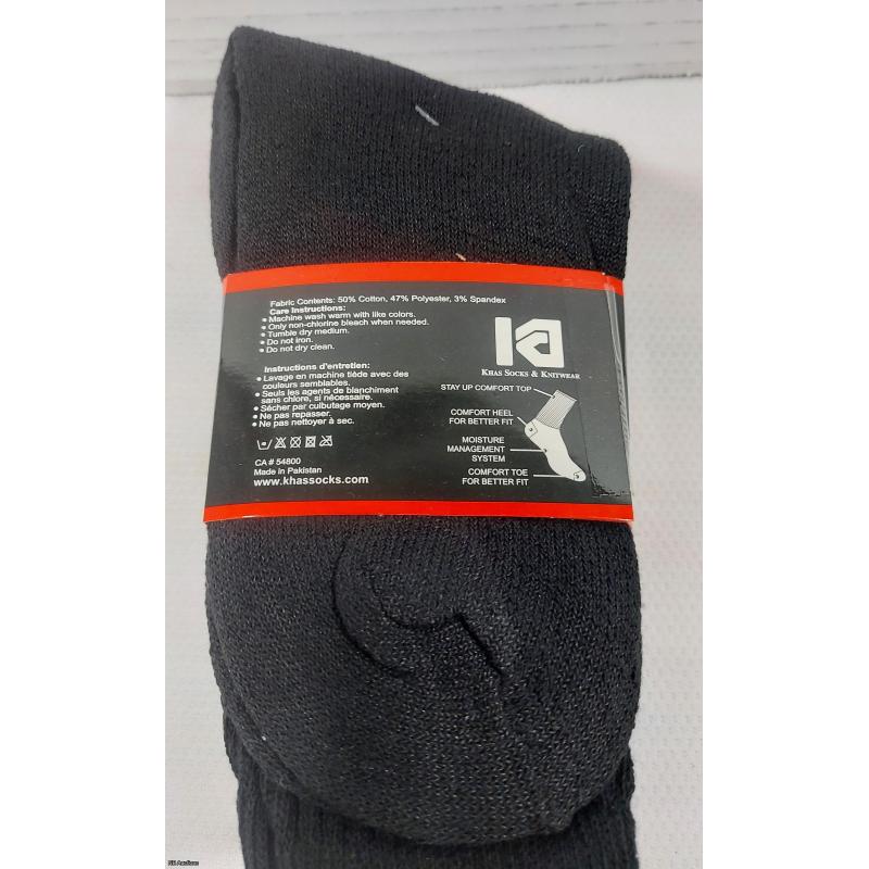 KHAS Men's Crew Sport Socks (Pkg of 3)  -  Listing B311