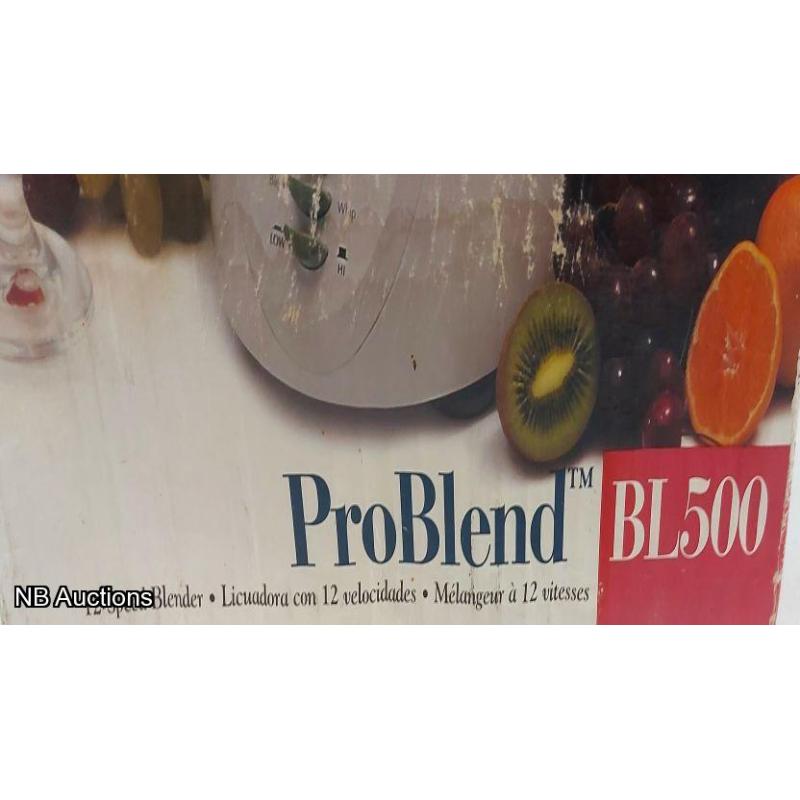 ProBlend BL500 12 Speed Blender(RELIST FOR NON PAYMENT) - Listing C1R1-01