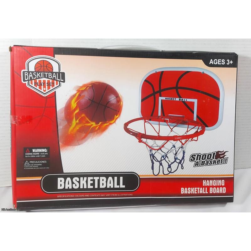 Hanging Basket Ball Set (Wall/Door Mount)  -  Listing BT400