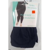 NISHA Creations PLUS SIZE Womens Legging (Navy) Fits: 12-22 -  Listing BNVYP