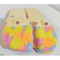 Girls Slippers (Easter Themed Colors) Rhinestone Hearts Accents 32/33 (1-2 CA) -  Listing B30/31