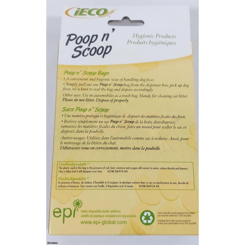 iECO Poop & Scoop Bags 48 -  Listing BTP48