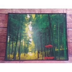 A Forest Picnic Wall Art 19" W x 15" T -  Listing BAFP