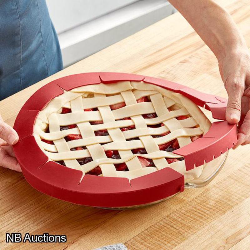 Adjustable Silicone Pie Crust Shield -  Listing #B5710